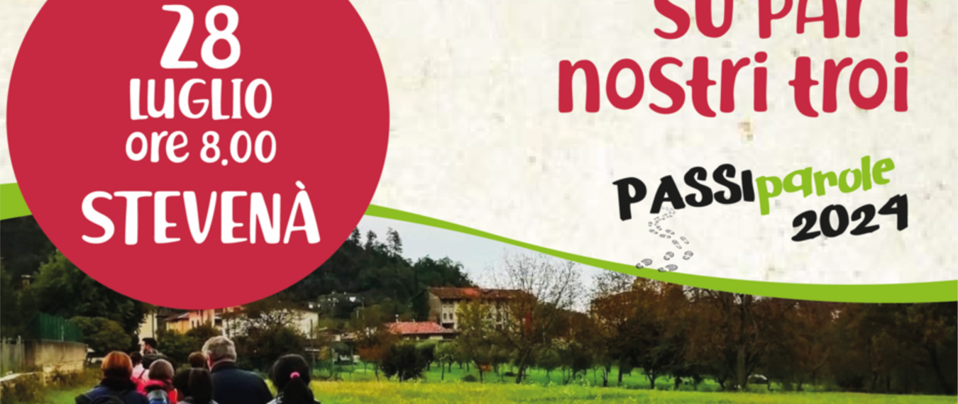 Caminadha su par i nostri troi